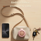 Wing1.0 – Il Mini Ventilatore Senza Pale Portatile e Ricaricabile